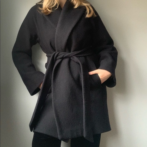 Aritzia Babaton Boiled Wool Coat - Picture 5 of 10